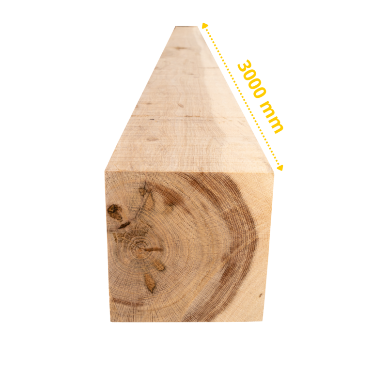 Pack de 10 x Poutres (Poteaux) en Chêne 3000 x 175 x 175mm – Image 2