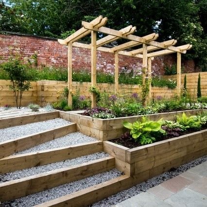 Pack de 36 Traverses de bois traitées UC4 | 2,4 m x 200 mm x 100 mm – Image 2