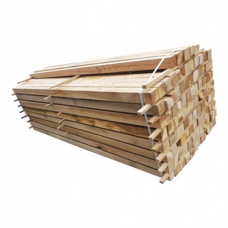 Pack de 38 poutres en Chêne – 2400 x 125 x 125 mm – Image 2