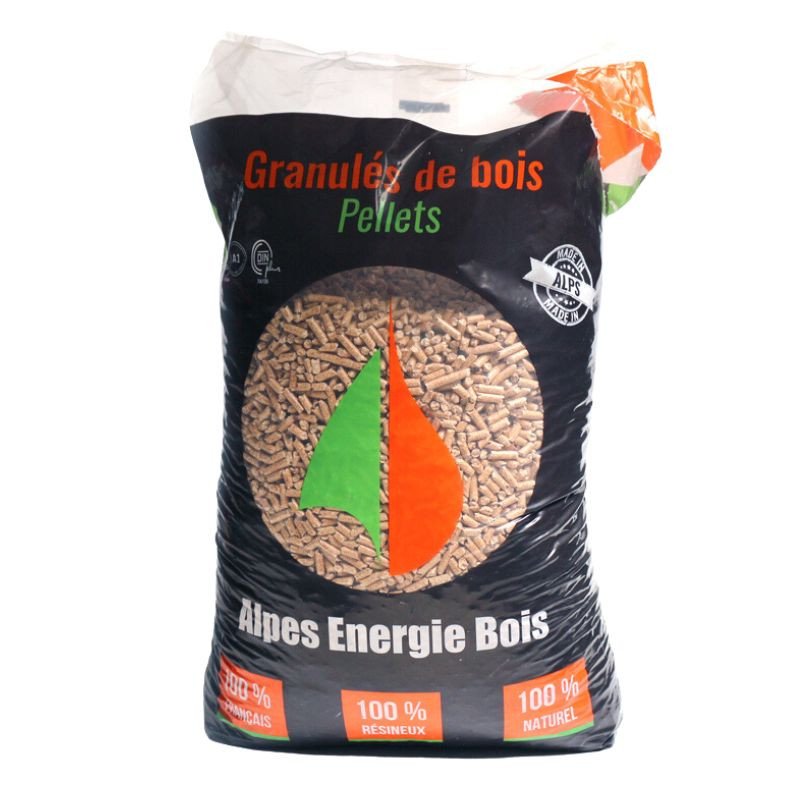 Pellets Alpes Energie Bois – Palette de 70 sacs de 15 Kg – Image 2
